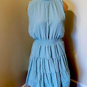 Pearl green lady dress